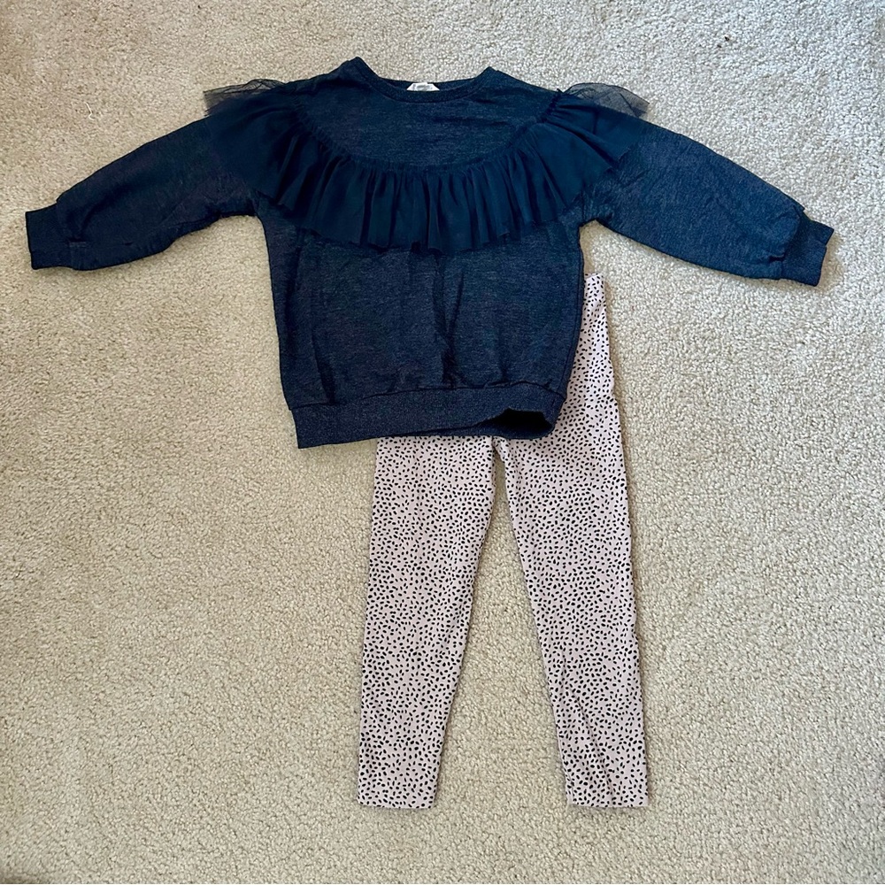 Jessica Simpson Tulle Ruffle Outfit Set - Picture 2 of 7
